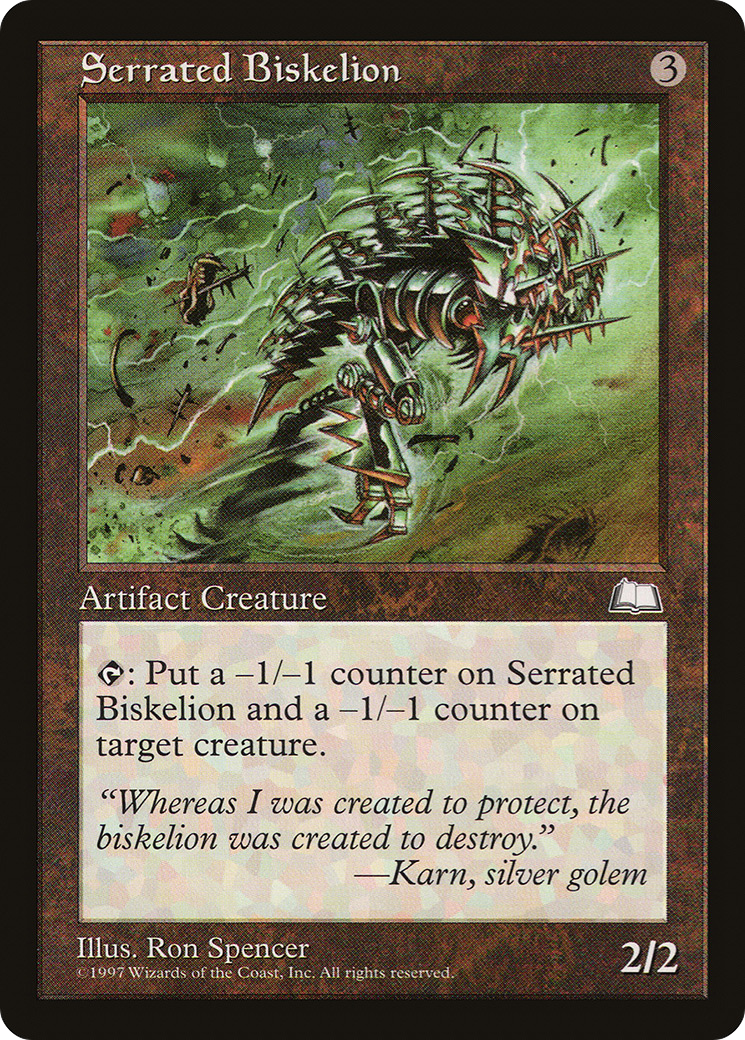 {C} Serrated Biskelion [Weatherlight][WTH 156]