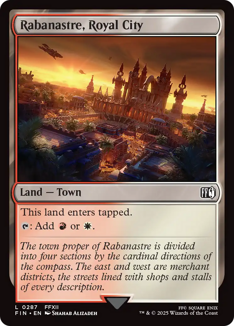 {@C} Rabanastre, Royal City [FINAL FANTASY][FIN 287]