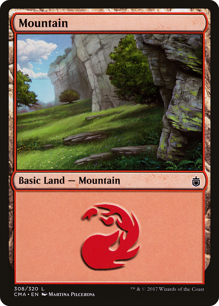 {B}[CMA 308] Mountain (308) [Commander Anthology]