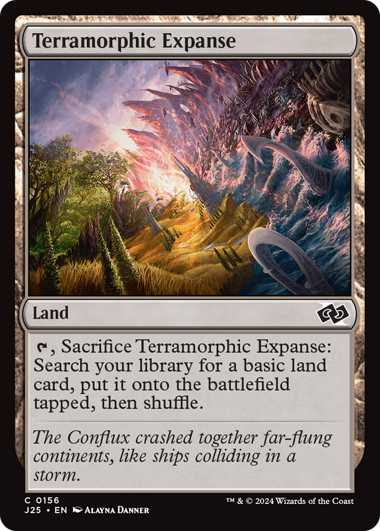 {C} Terramorphic Expanse [Foundations Jumpstart][J25 156]