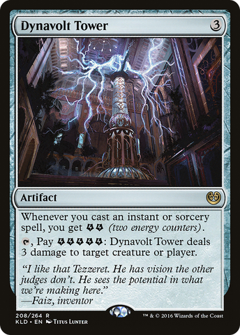 {R} Dynavolt Tower [Kaladesh][KLD 208]
