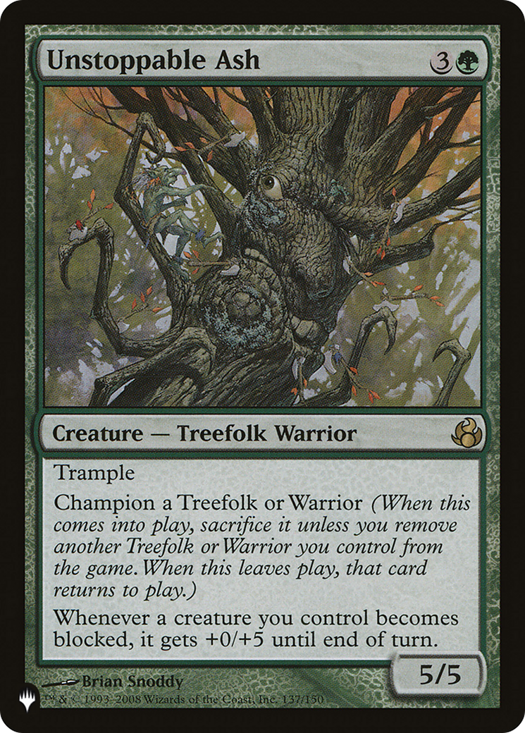 Unstoppable Ash [LIST 137/150]