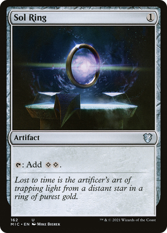 {C} Sol Ring [Innistrad: Midnight Hunt Commander][MIC 162]