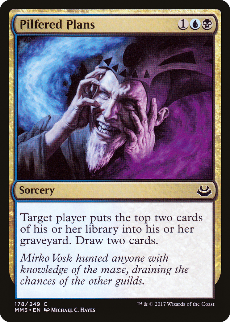 {C} Pilfered Plans [Modern Masters 2017][MM3 178]