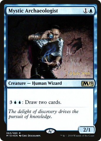 {R} Mystic Archaeologist [Core Set 2019 Prerelease Promos][PR M19 063]