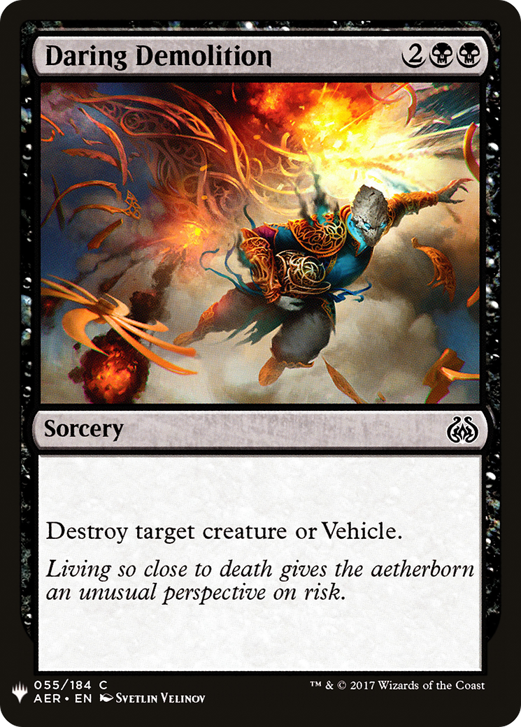 {C} Daring Demolition [Mystery Booster][LS AER 055]