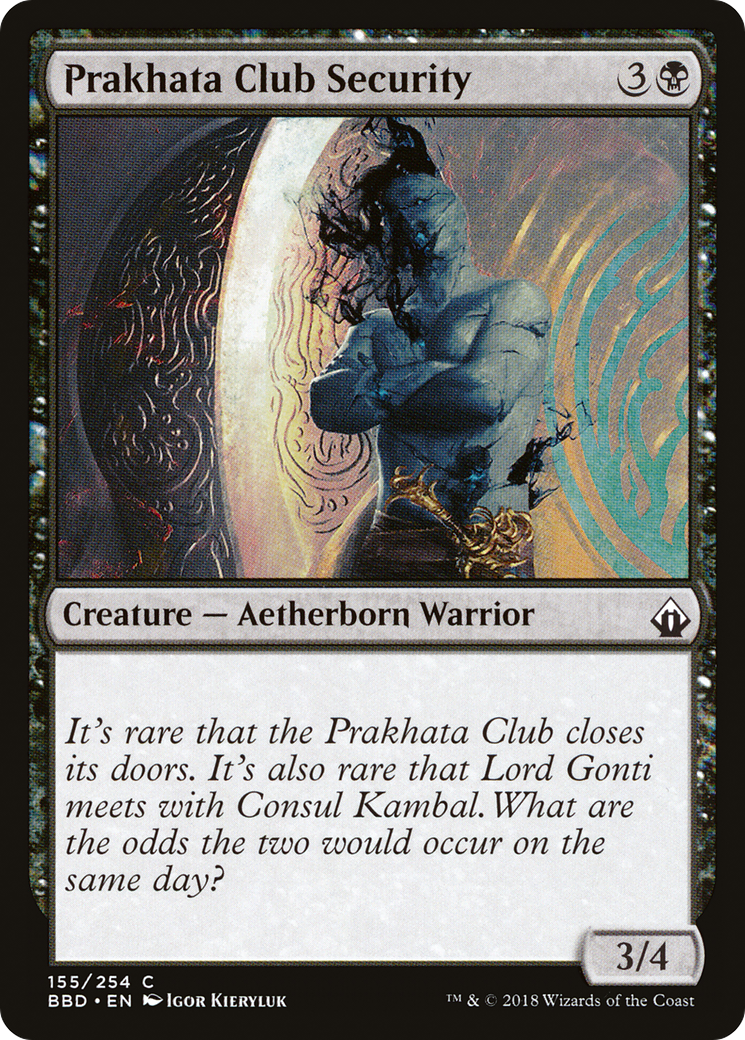 {C} Prakhata Club Security [Battlebond][BBD 155]