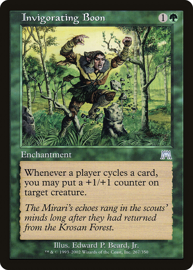 {C} Invigorating Boon [Onslaught][ONS 267]