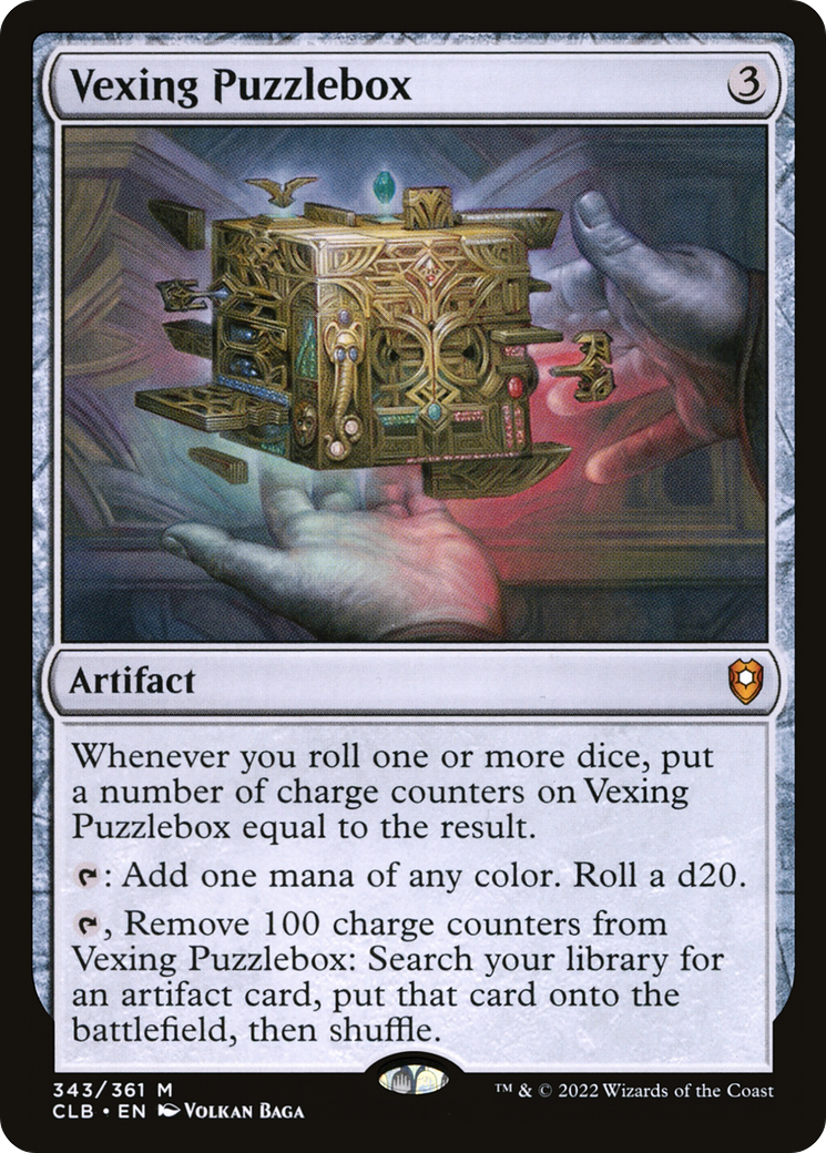 {R} Vexing Puzzlebox [Commander Legends: Battle for Baldur's Gate][CLB 343] - Misty Mountain Games