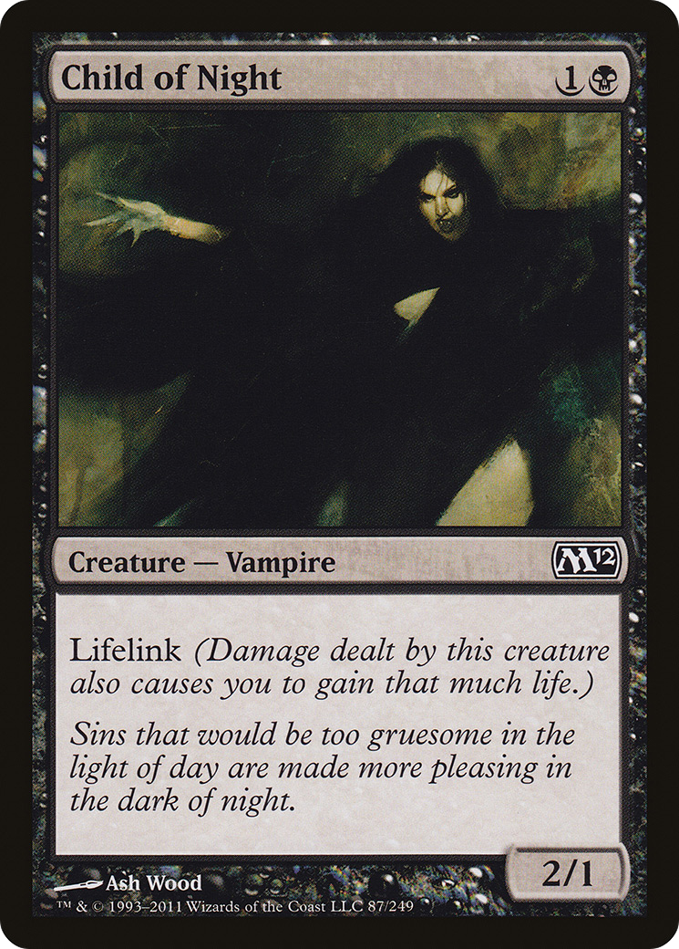 {C} Child of Night [Magic 2012][M12 087]
