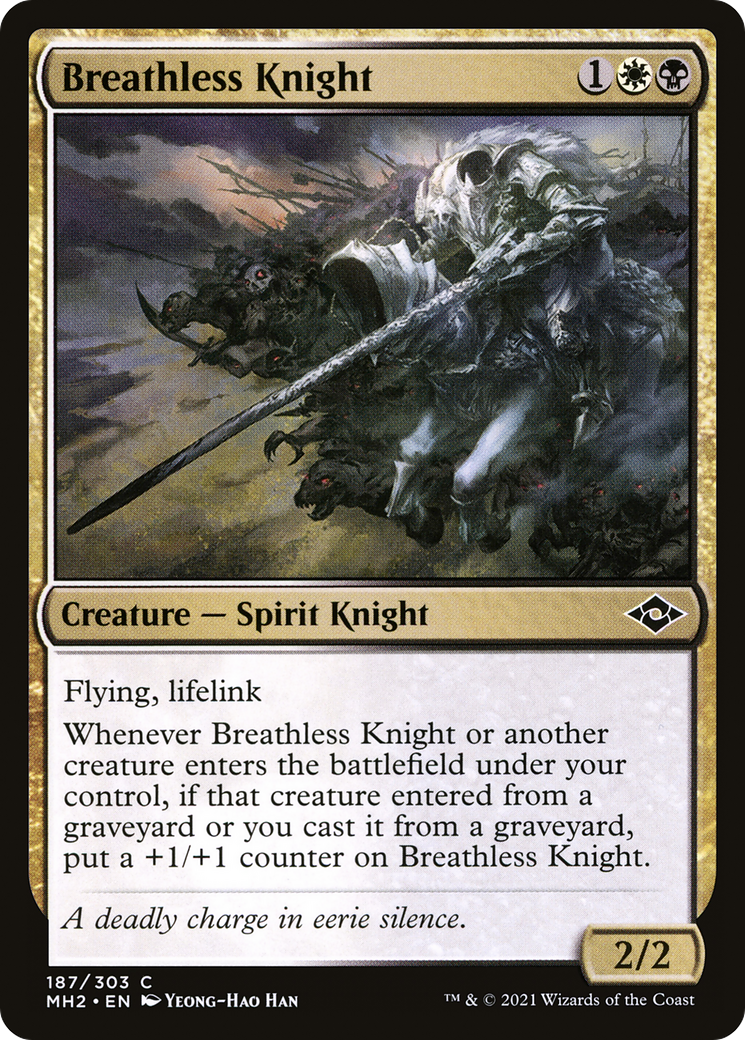 {C} Breathless Knight [Modern Horizons 2][MH2 187]