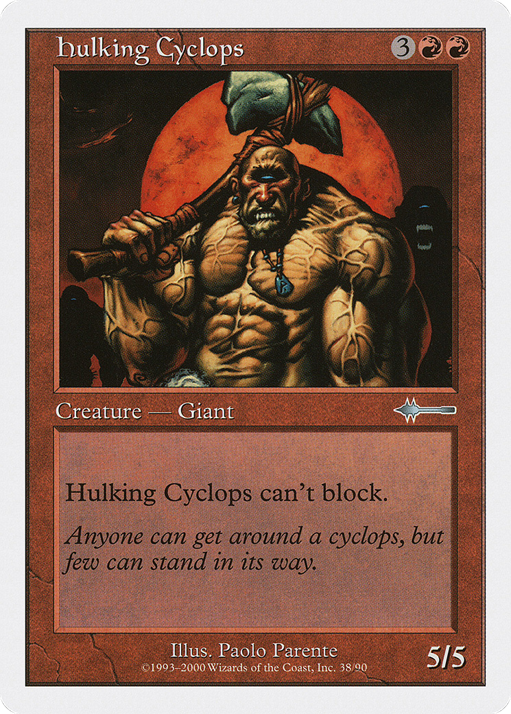 {C} Hulking Cyclops [Beatdown][BTD 038]