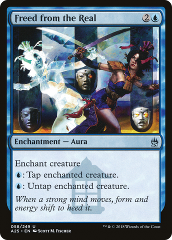 {C} Freed from the Real [Masters 25][A25 058]