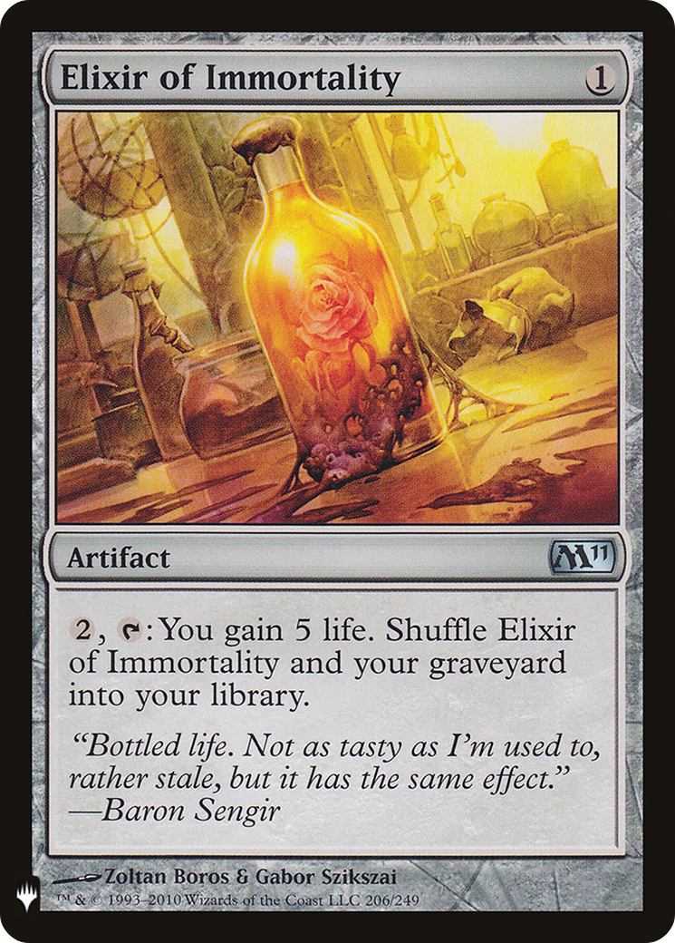 {C} Elixir of Immortality [Mystery Booster][LS M11 206]