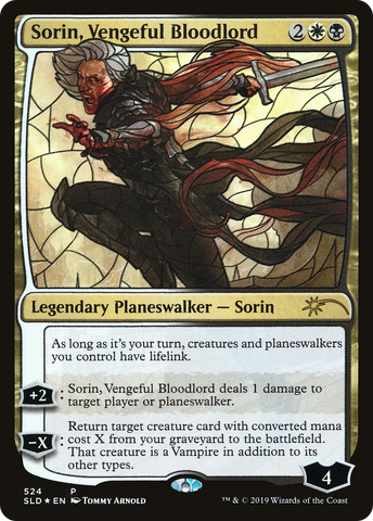 {R} Sorin, Vengeful Bloodlord (Secret Lair) [Secret Lair Drop Promos][SLD 524]