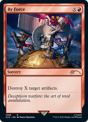 {R} By Force [Secret Lair Drop Series][SLD 1086]