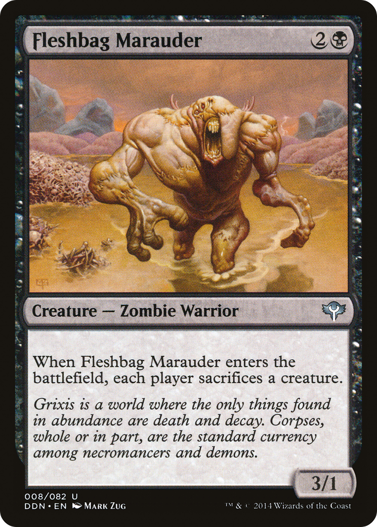 {C} Fleshbag Marauder [Duel Decks: Speed vs. Cunning][DDN 008]