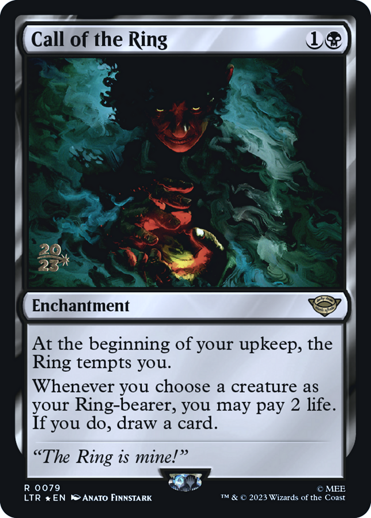 {R} Call of the Ring [The Lord of the Rings: Tales of Middle-Earth Prerelease Promos][PR LTR 079]
