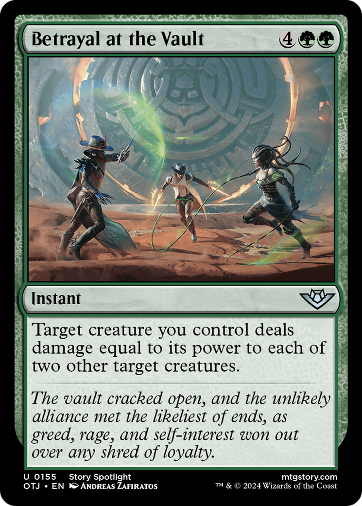 {@C} Betrayal at the Vault [Outlaws of Thunder Junction][OTJ 155]