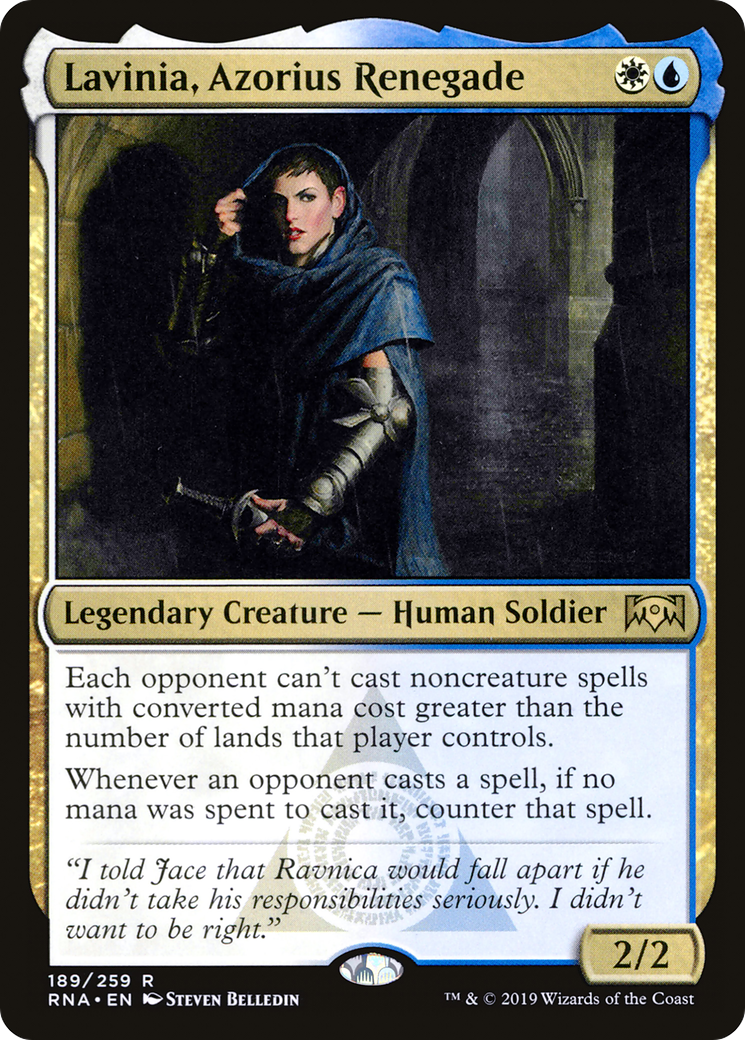 {R} Lavinia, Azorius Renegade [Ravnica Allegiance][RNA 189] - Misty Mountain Games