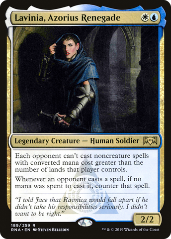 {R} Lavinia, Azorius Renegade [Ravnica Allegiance][RNA 189]