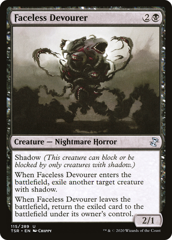 {C} Faceless Devourer [Time Spiral Remastered][TSR 115]