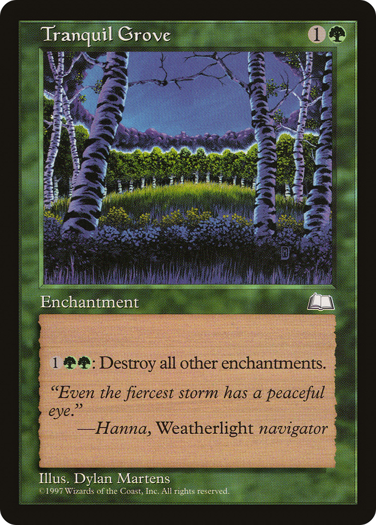 {R} Tranquil Grove [Weatherlight][WTH 142]