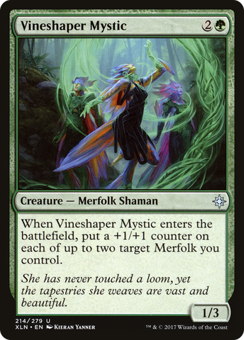 {C} Vineshaper Mystic [Ixalan][XLN 214]