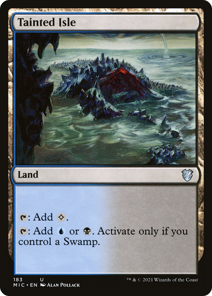 {C} Tainted Isle [Innistrad: Midnight Hunt Commander][MIC 183]