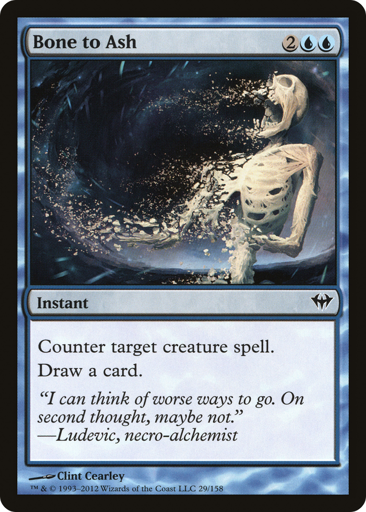 {C} Bone to Ash [Dark Ascension][DKA 029]