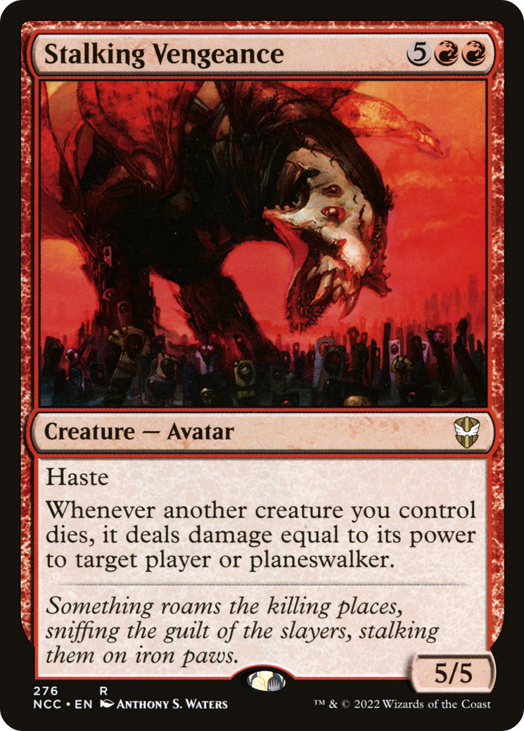 {R} Stalking Vengeance [Streets of New Capenna Commander][NCC 276]