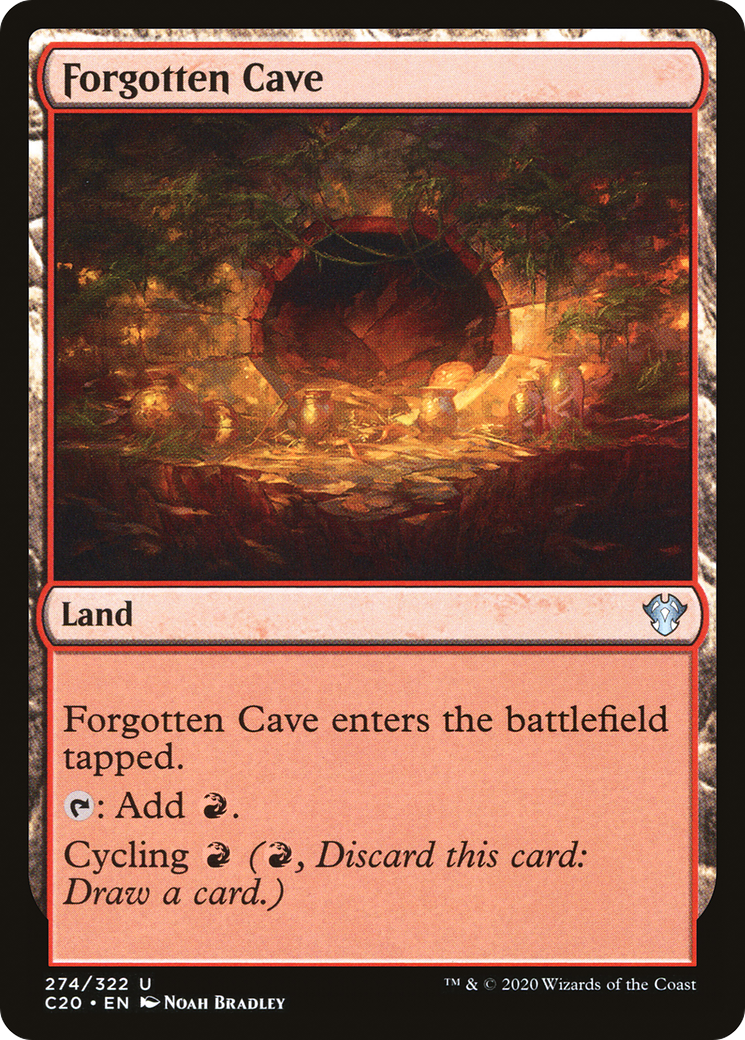 {C} Forgotten Cave [Commander 2020][C20 274]