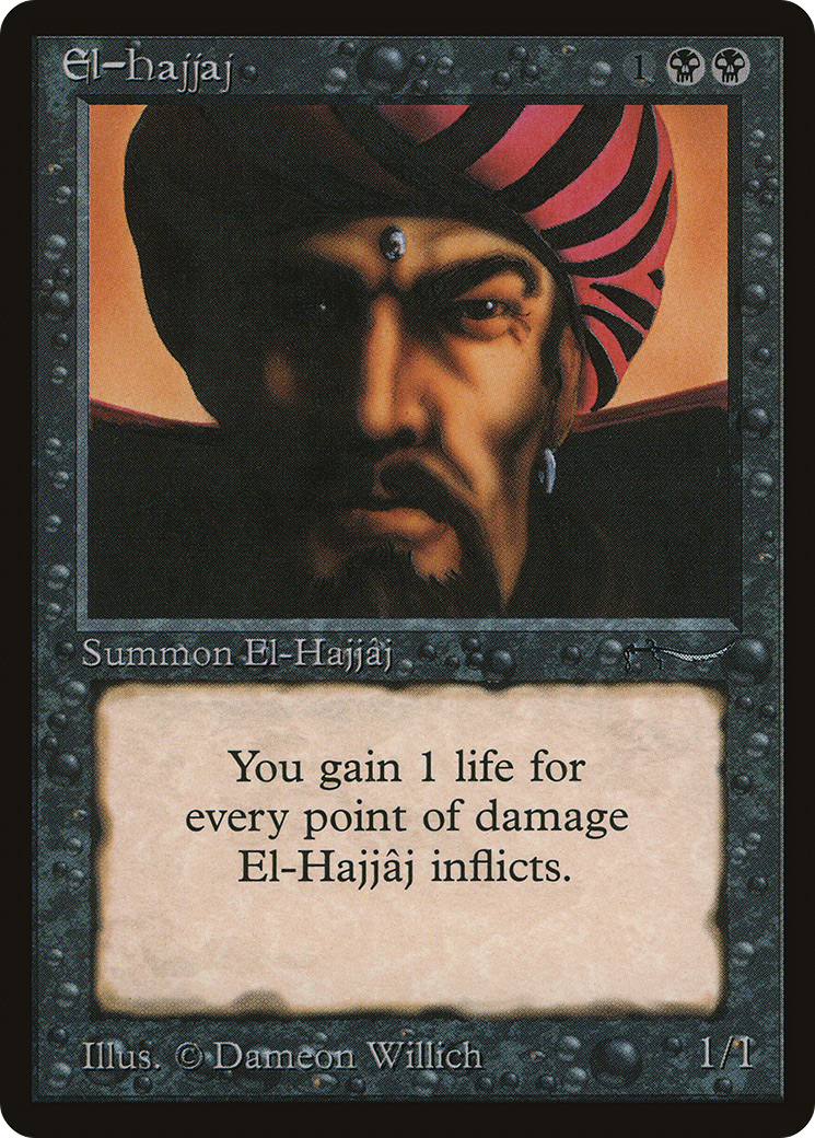 {R} El-Hajjaj [Arabian Nights][ARN 024] - Misty Mountain Games