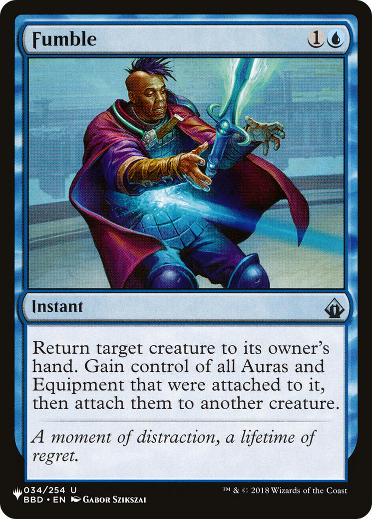 {C} Fumble [LIST BBD-34]