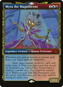 {R} Myra the Magnificent (Showcase) (Galaxy Foil) [Unfinity][UNF 518]