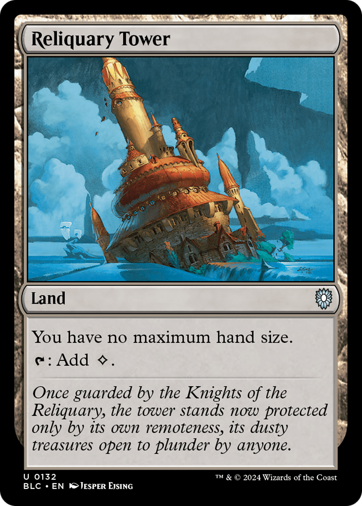 {C} Reliquary Tower [Bloomburrow Commander][BLC 132]