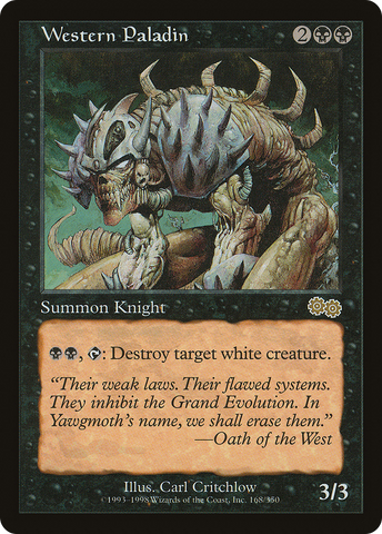 {R} Western Paladin [Urza's Saga][USG 168]
