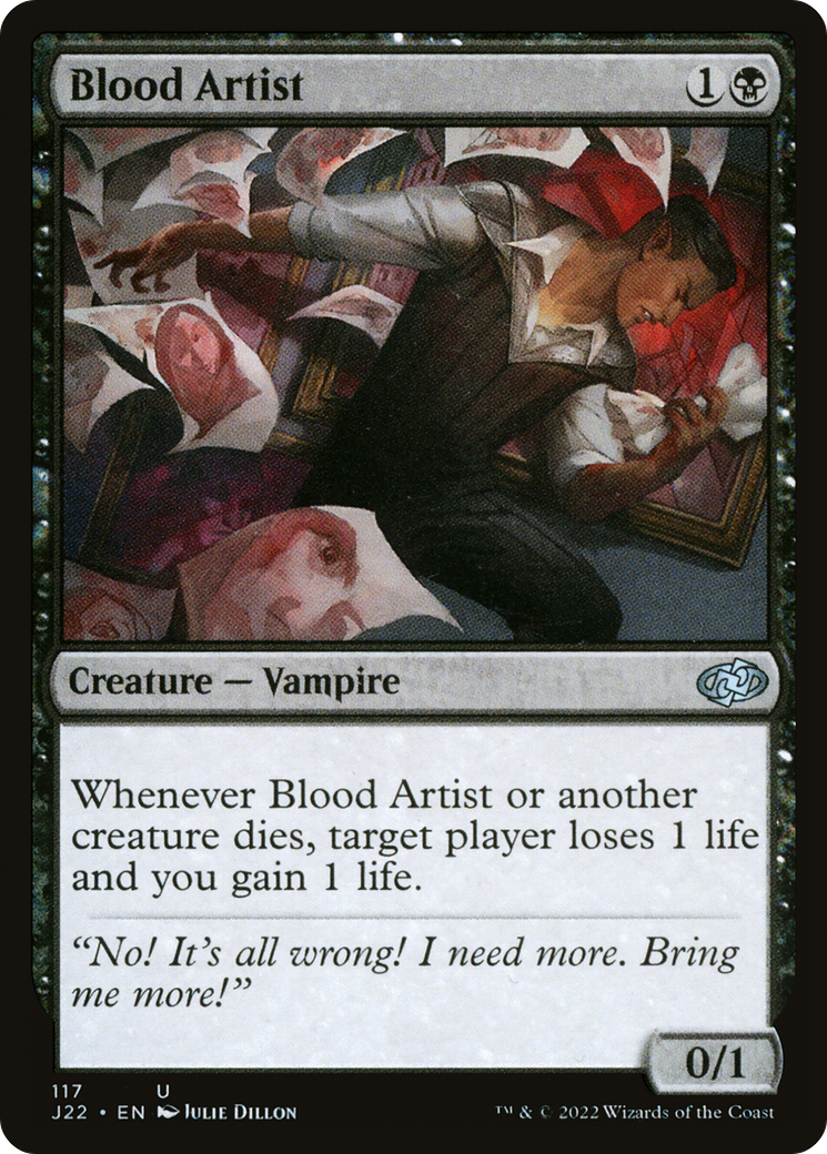 {C} Blood Artist [Jumpstart 2022][J22 117]
