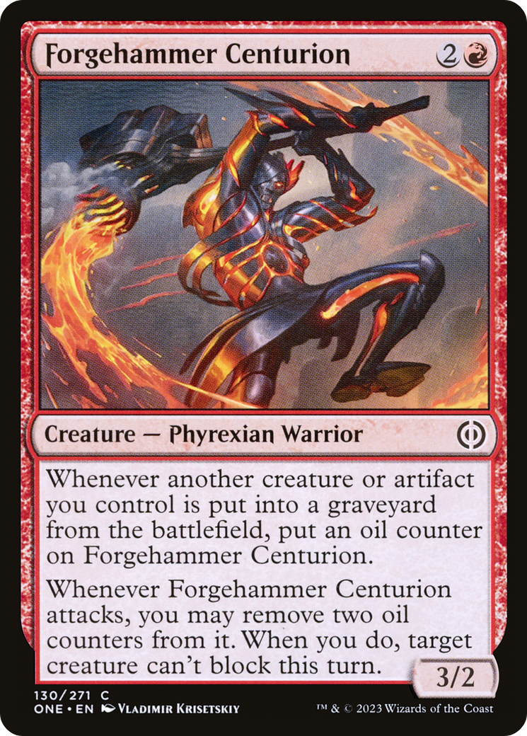 {C} Forgehammer Centurion [Phyrexia: All Will Be One][ONE 130]