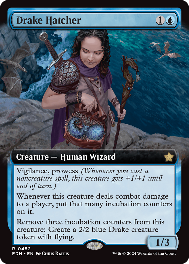{@R} Drake Hatcher (Extended Art) [Foundations][FDN 452]
