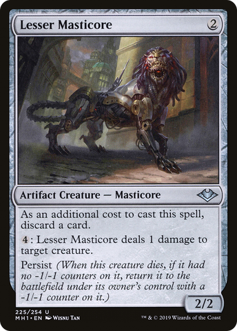 {C} Lesser Masticore [Modern Horizons][MH1 225]