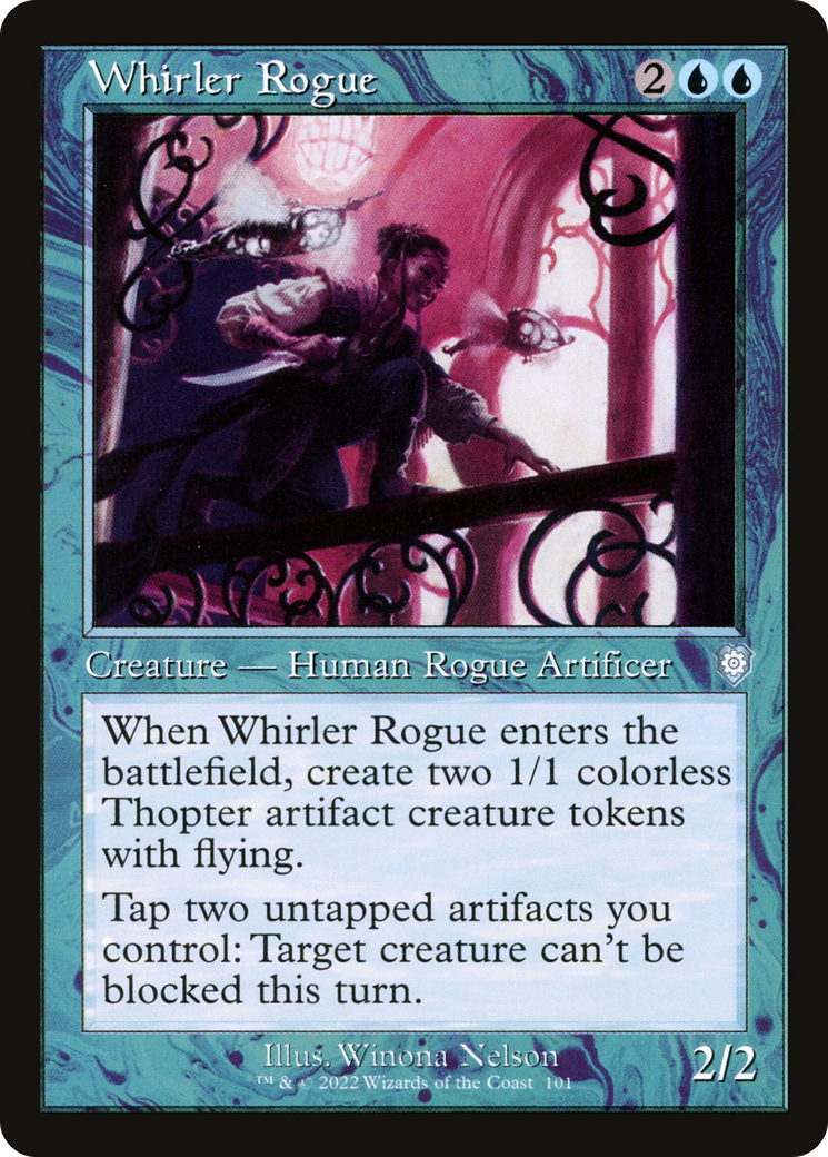 {C} Whirler Rogue (Retro) [The Brothers' War Commander][BRC 101]