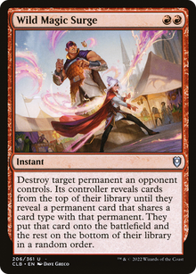 {C} Wild Magic Surge [Commander Legends: Battle for Baldur's Gate][CLB 206]