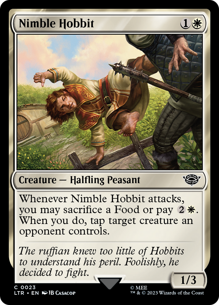 {C} Nimble Hobbit [The Lord of the Rings: Tales of Middle-Earth][LTR 023]