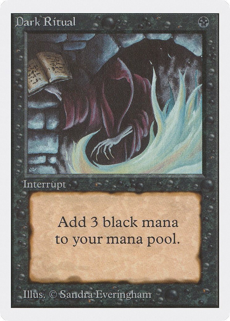 {C} Dark Ritual [Unlimited Edition][2ED 099]