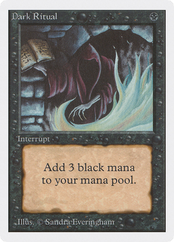 {C} Dark Ritual [Unlimited Edition][2ED 099]