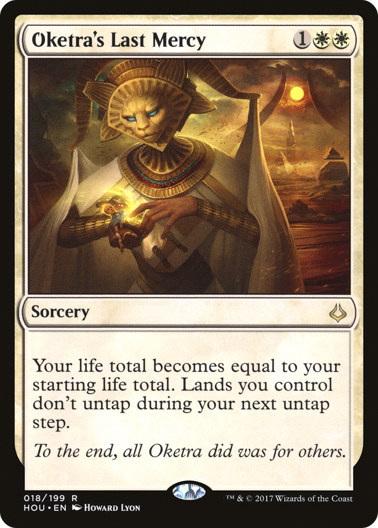 {R} Oketra's Last Mercy [Hour of Devastation][HOU 018]