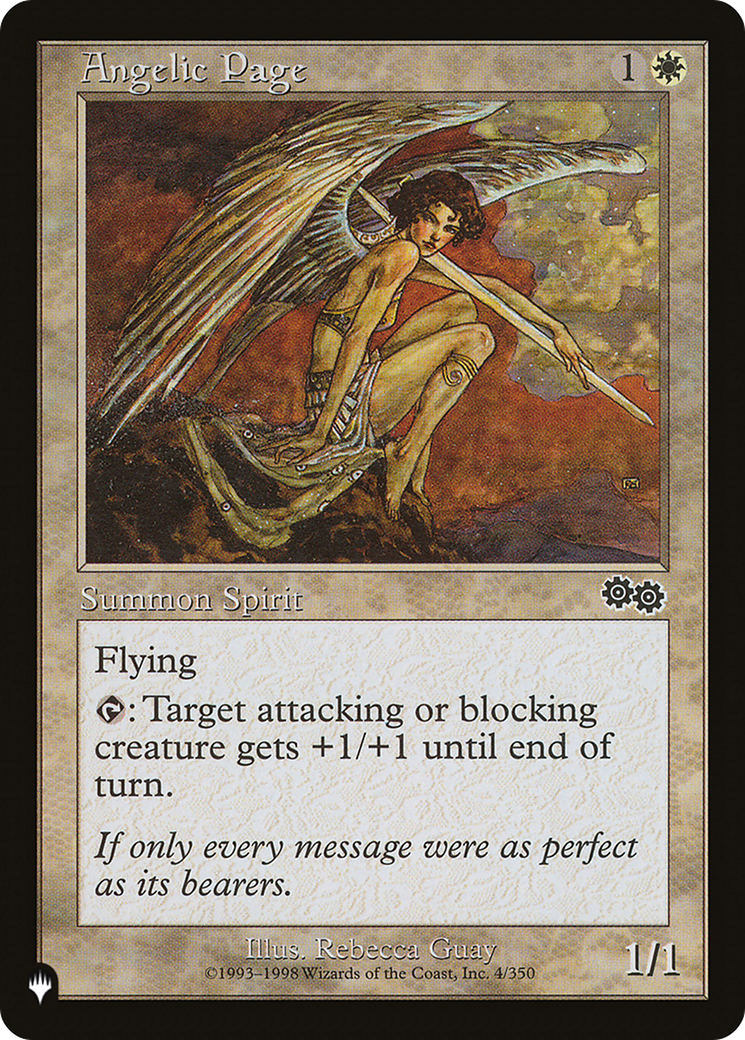 Angelic Page [LIST 4/350]