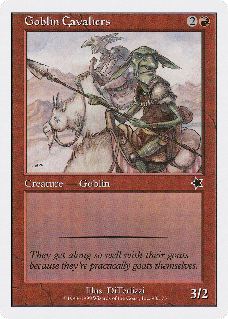 {C} Goblin Cavaliers [Starter 1999][S99 098]
