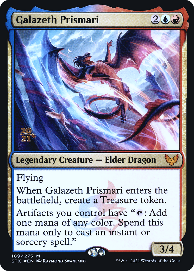 {R} Galazeth Prismari [Strixhaven: School of Mages Prerelease Promos][PR STX 189]